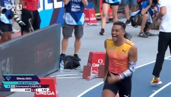 Απίστευτος Καραλής πάνω από τα 6,00 μ. στο Diamond League στη Σιλέσια
