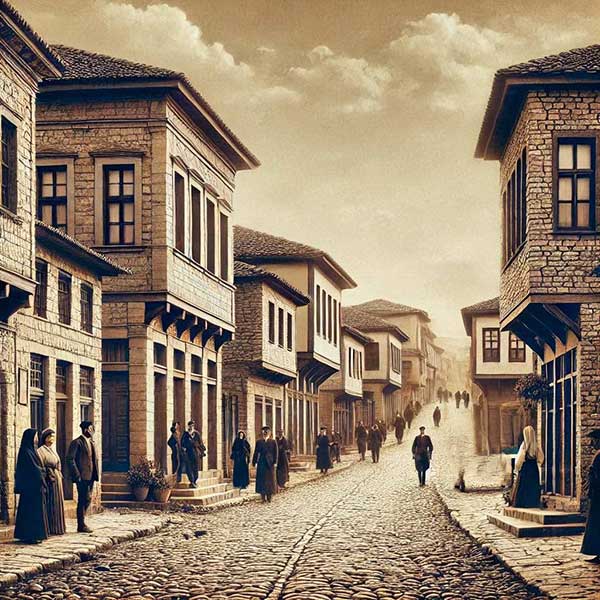 Νίκος Μπουκουβάλας: Η ζωή στην οδό 117 Εθνομαρτύρων πριν 100 χρόνια , Σέρβια 1924 !