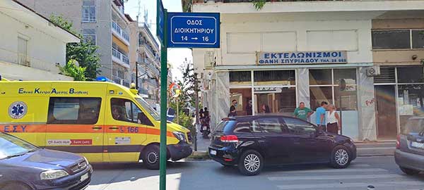 Άλλο ένα τροχαίο στη Διασταύρωση των οδών Διοικητηρίου και Δημοκρατίας στην πόλη της Πτολεμαΐδας