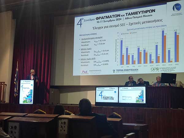 Η ΑΝΚΟ συμμετείχε στο 4ο Συνέδριο Φραγμάτων και Ταμιευτήρων στην Αθήνα