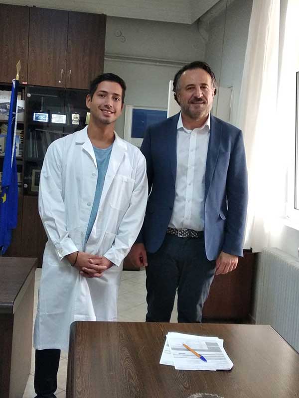 Ο νέος ειδικευόμενος χειρουργικής Αρ. Διονυσόπουλος ανέλαβε καθήκοντα στο Μαμάτσειο Νοσοκομείο