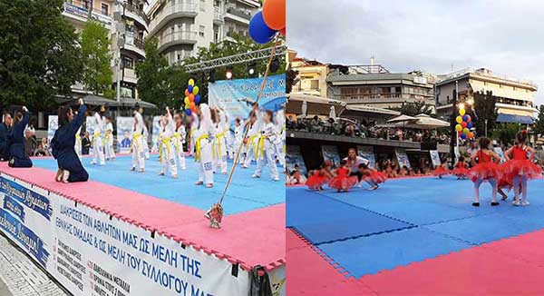 Η Μακεδονική Δύναμη στην κεντρική πλατεία της Κοζάνης – Γνωριμία με τα αθλήματα του Συλλόγου