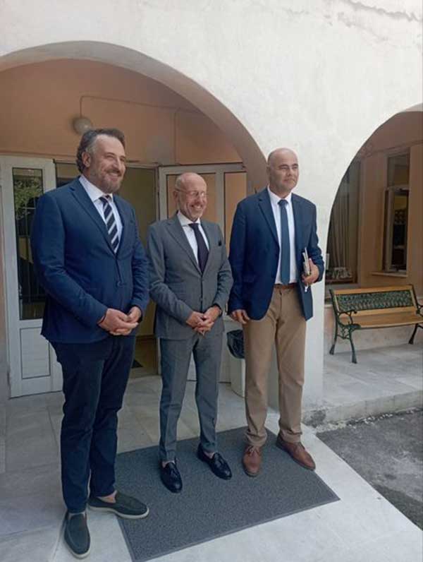 Ο υφυπουργός για θέματα ψυχικής υγείας κ. Βαρτζόπουλος Δημήτρης επισκέφθηκε το Μαμάτσειο