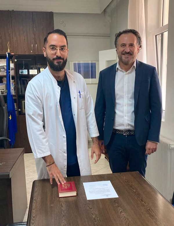 Μια ακόμα ορκωμοσία επιμελητή B’ καρδιολόγου στο Μαμάτσειο