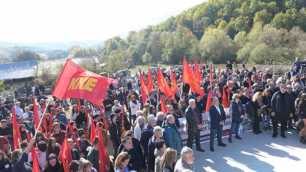 Ολοκληρώθηκαν οι εκδηλώσεις της ΚΕ του ΚΚΕ για τα αποκαλυπτήρια μνημείων του ΔΣΕ στην περιοχή Φλώρινας και Καστοριάς