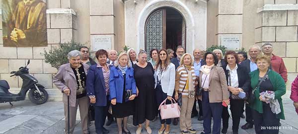 Tο Σωματείο Πτολεμαϊδιωτών Αθήνας «Ο Πτολεμαίος» πραγματοποίησε επιμνημόσυνη δέηση με αφορμή τα Ελευθέρια της πόλης της Πτολεμαΐδας