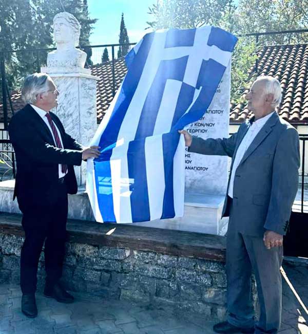 Δήμος Βοΐου: Αποκαλυπτήρια Μνημείου Παλαιοκάστρου – Το μήνυμα του Δημάρχου Βοΐου Χρήστου Ζευκλή