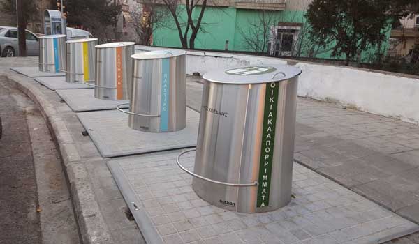 Ξεκινά η λειτουργία των γωνιών ανακύκλωσης με υπογειοποιημένους κάδους στο δήμο Κοζάνης
