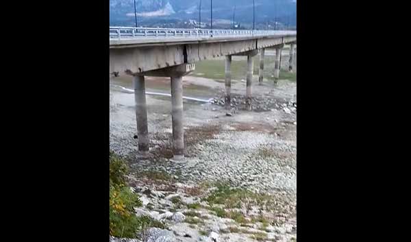 Νέο βίντεο από την Γέφυρα Ρυμνίου