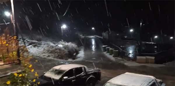 Καστοριά: Το πρώτο χιόνι στο Γράμμο, 1350 υψόμετρο
