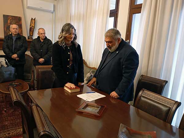 Ορκωμοσία νέας υπαλλήλου στο Δήμο Εορδαίας