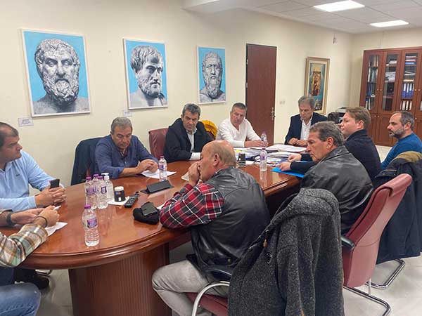 Γιώργος Αμανατίδης: Συνάντηση με τους Με τους εκπροσώπους των Μηλοπαραγωγών Καστοριάς και περιοχής Βερμίου