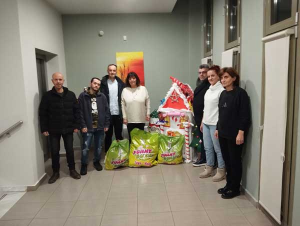 Διάθεση παιχνιδιών στο Σύλλογο Γονέων Ατόμων με Αυτισμό Ν. Κοζάνης από την Ένωση Στρατιωτικών Κοζάνης