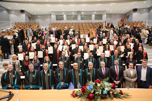 Τρίτη κατά σειρά ορκωμοσία των αποφοίτων μεταπτυχιακών φοιτητών του Πανεπιστημίου Δυτικής Μακεδονίας σε συνεργασία με το Κρατικό Οικονομικό Πανεπιστήμιο του Αζερμπαϊτζάν – UNEC