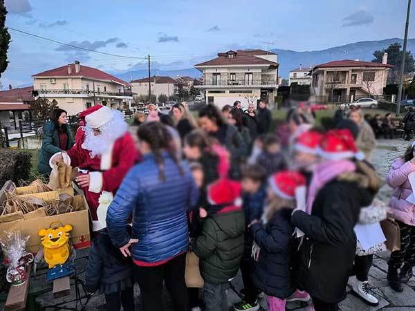 Χριστουγεννιάτικη γιορτή στο Πλατανόρρευμα