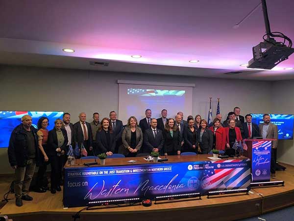 Ομάδα από το Προξενείο των ΗΠΑ στη Θεσσαλονίκη στη ΖΕΠ για τις προοπτικές της περιοχής