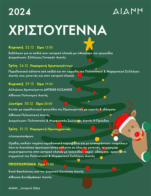 Χριστούγεννα στην Αιανή