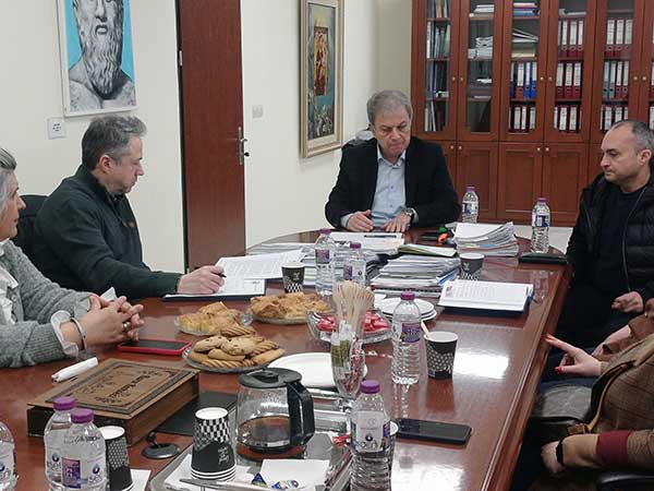 Συνάντηση του Περιφερειάρχη με τον Εμπορικό Σύλλογο Κοζάνης