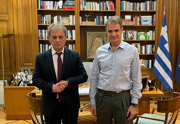 Συνάντηση του Περιφερειάρχη Δυτικής Μακεδονίας με τον Πρωθυπουργό