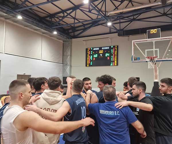National League 2: Μεγάλο διπλό μέσα στο Άργος για τους Διόσκουρους Κοζάνης