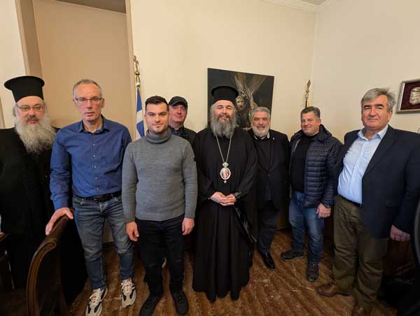 Ενημέρωση από τον Μητροπολίτη Φλωρίνης, Πρεσπών και Εορδαίας κ.κ. Ειρηναίο σχετικά με την ανέγερση του Ιερού Ναού Αγ. Δημητρίου στην Νέα Κοινότητα Μαυροπηγής