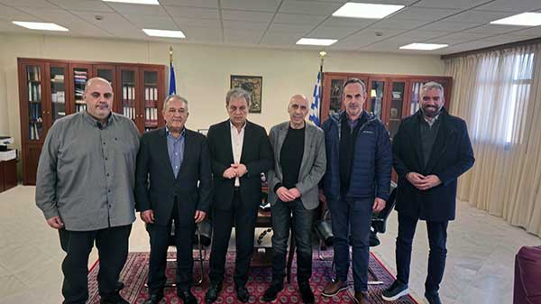 Επίσκεψη του Προέδρου του ΕΒΕΑ στον Περιφερειάρχη
