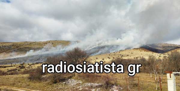 Φωτιά στο Παλαιοχώρι – Παναγία Γαλατινής – Στο σημείο δύο Πυροσβεστικά