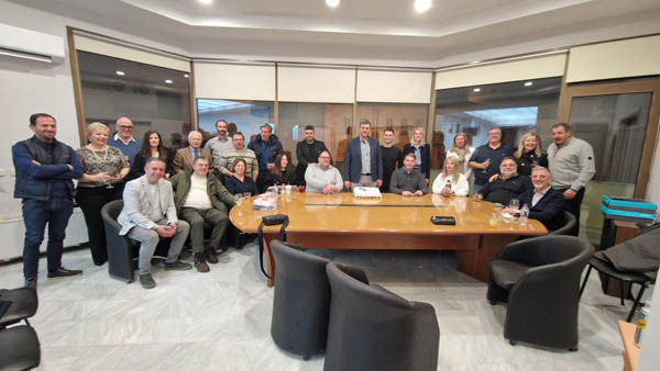Η κοπής της πρωτοχρονιάτικης πίτας της Δημοκρατικής Κίνησης Μηχανικών Δυτικής Μακεδονίας