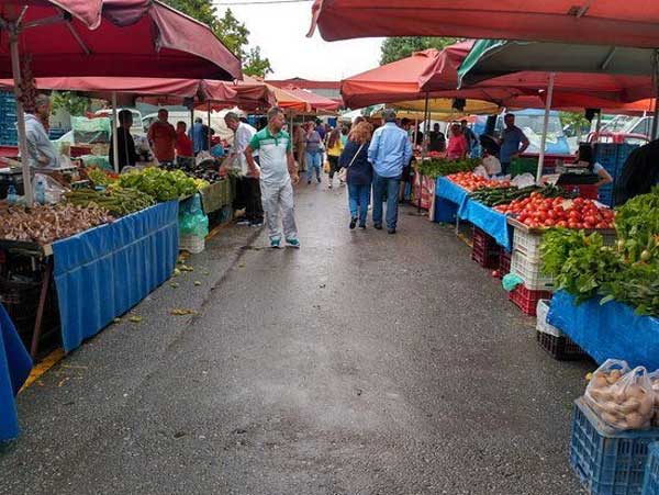 Κανονικά η λαϊκή αγορά στο Τσοτύλι
