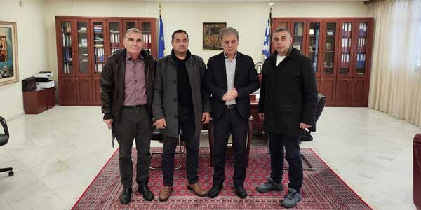 Επαφές της Ένωσης Καστοριάς & Φλώρινας με την παρουσία της ΠΟΣΥΦΥ, με τον Περιφερειάρχη Δυτικής Μακεδονίας κ. Αμανατίδη Γεώργιο