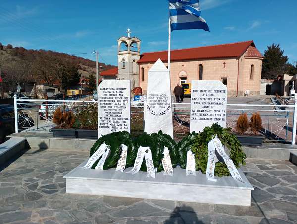 Πραγματοποιήθηκαν οι εκδηλώσεις μνήμης για το ολοκαύτωμα των χωριών Λιβερά και Σιδερά