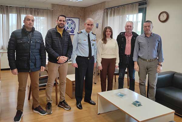 Επίσκεψη της Ένωσης Αστυνομικών Υπαλλήλων Καστοριάς στον Γενικό Περιφερειακό Αστυνομικό Διευθυντή Δυτικής Μακεδονίας Ταξίαρχο