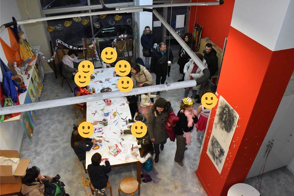 Με πολλά χαμόγελα πλημμύρισε το Εικαστικό Εργαστήρι του Δήμου Κοζάνης