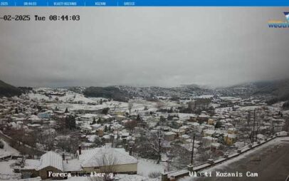 Φρέσκο χιόνι σε Βλάστη, Νυμφαίο, Βασιλίτσα και Κλεισούρα