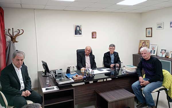 Την Εύξεινο Λέσχη Κοζάνης επισκέφτηκε ο Περιφερειάρχης Δυτικής Μακεδονίας