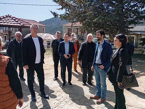Επίσκεψη του Ευρωβουλευτή του ΣΥΡΙΖΑ-ΠΣ Κώστα Αρβανίτη στη Δυτική Μακεδονία