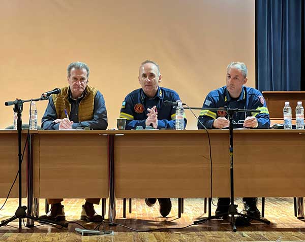 Δήμος Βοΐου: Ενημερωτική συνάντηση των προέδρων των Κοινοτήτων από την Πυροσβεστική για την έξαρση των πυρκαγιών