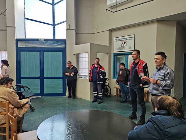 Βιωματική δράση από το ΕΚΑΒ στο Ειδικό Εργαστήρι Κοζάνης