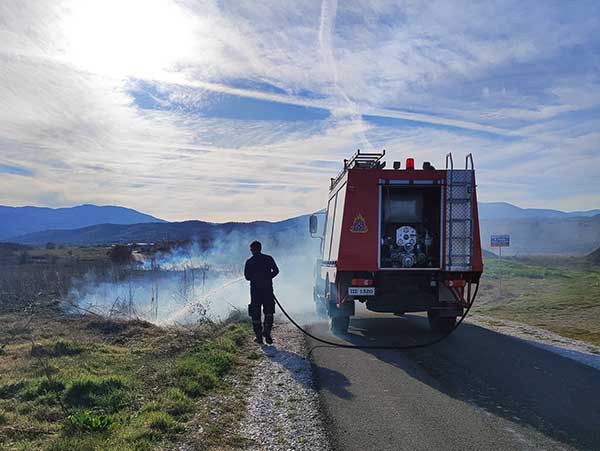 Φωτιά μικρής έκτασης στην Κοινότητα Ολυμπιάδος