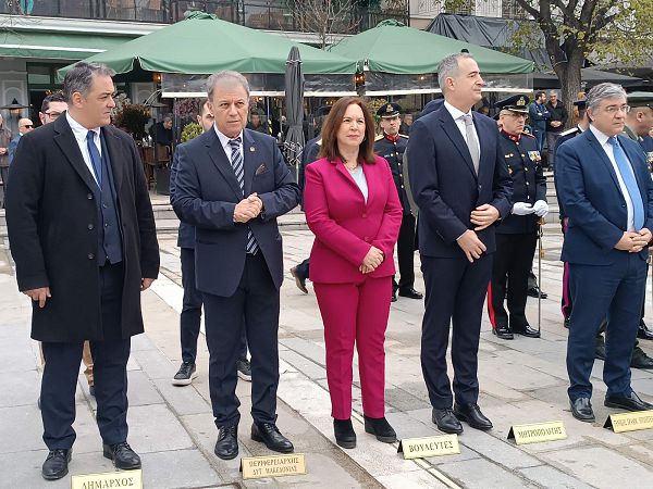 Καλλιόπη Βέττα: «Οι αγώνες των προγόνων μας για Ελευθερία και Δικαιοσύνη σηματοδοτούν το δικό μας χρέος για το παρόν και το μέλλον»