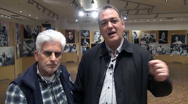 Επίσκεψη του Δημάρχου Κοζάνης στην έκθεση ζωγραφικής του εικαστικού Φώτη Μανιού