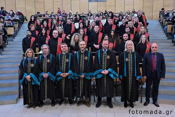 Ορκωμοσία του Μεταπτυχιακού «Ηλεκτρονικό Επιχειρείν και Ψηφιακό Μάρκετινγκ»