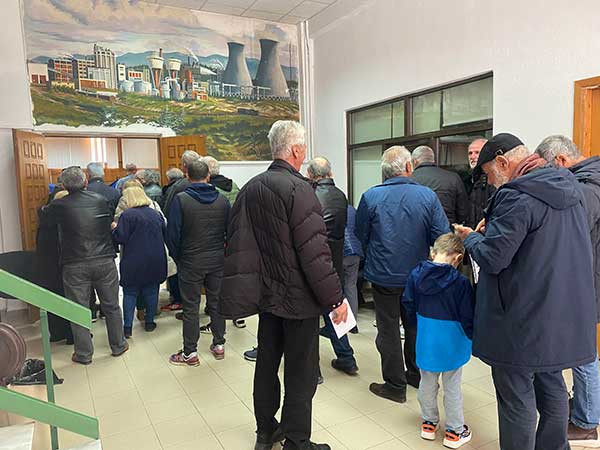 Πραγματοποιήθηκαν οι εκλογές του Σωματείου Συνταξιούχων ΔΕΗ