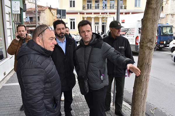 Αυτοψία σε περιοχές της Κοζάνης για τα προβλήματα σχετικά με τη μη ορθή συμπεριφορά πεζών και οδηγών