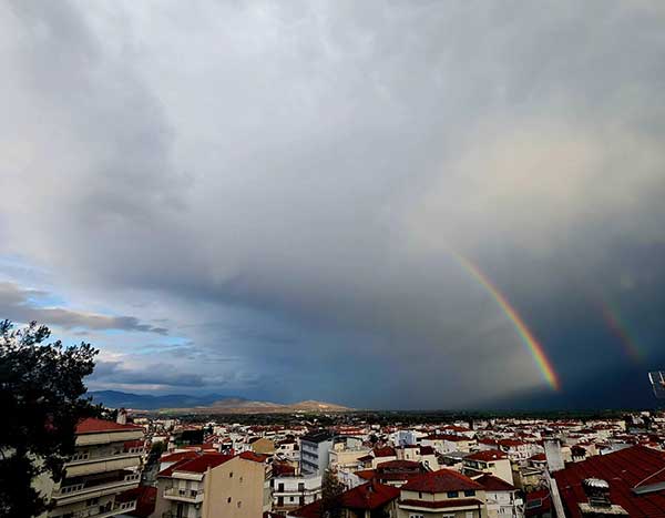 Φωτογραφία της ημέρας: Το σημερινό ουράνιο τόξο της Στέλλας Δέσσου