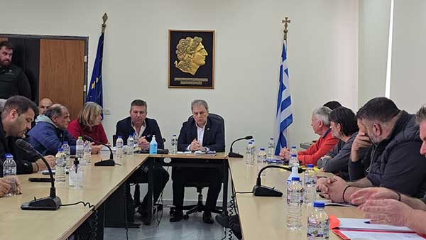 Περιφέρεια Δυτικής Μακεδονίας: Συνάντηση του Περιφερειάρχη με αγρότες και εκπροσώπους του ΕΛΓΑ