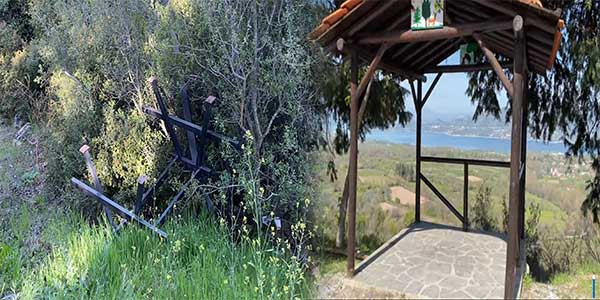 Βελβεντό: Καταστροφές στο κιόσκι του Αη-Λιά