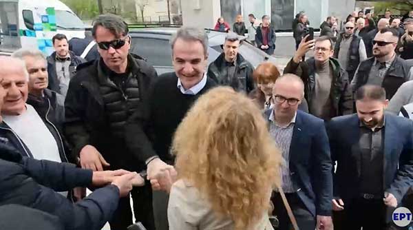 Επίσκεψη του Κυρ. Μητσοτάκη στην Ακρινή Κοζάνης – Έχουν δρομολογηθεί τα έργα για την μετατροπή του σε πράσινο οικισμό