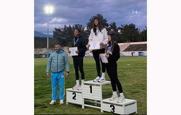 Ασημένιο μετάλλιο στο στίβο για την αθλήτρια Παναγιωτίδου Σοφία του Φιλαθλητικού Κοζάνης