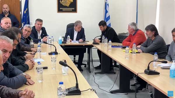 Σύσκεψη στην Περιφέρεια Δυτικής Μακεδονίας για τις καταστροφές από τον παγετό στις δενδροκαλλιέργειες